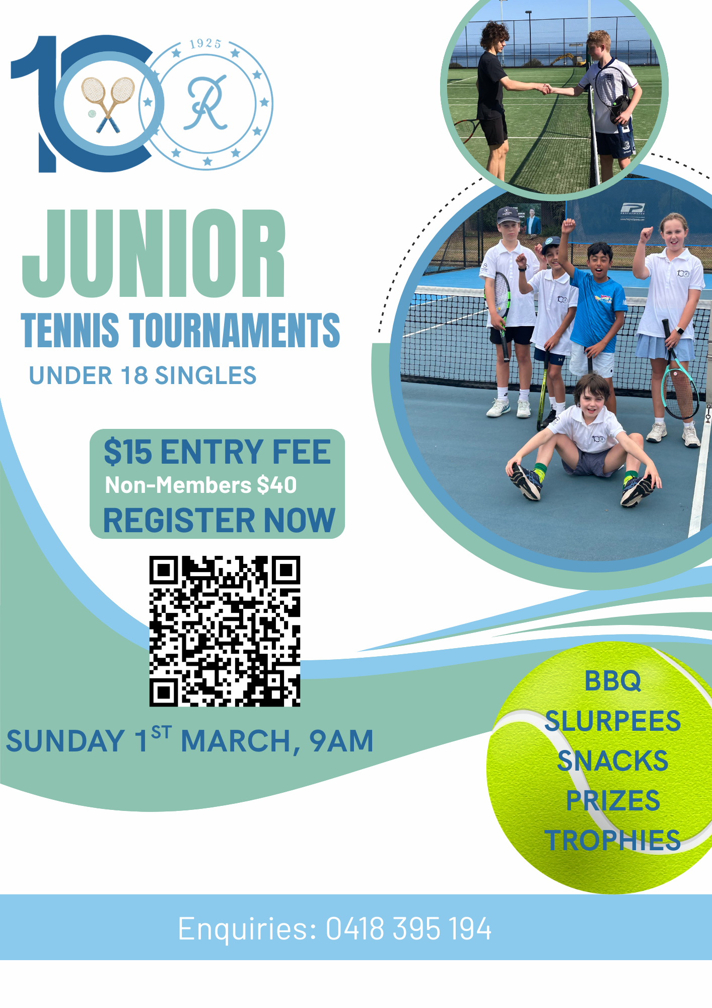 Centenary Junior under 12 Tennis Tournament (1)