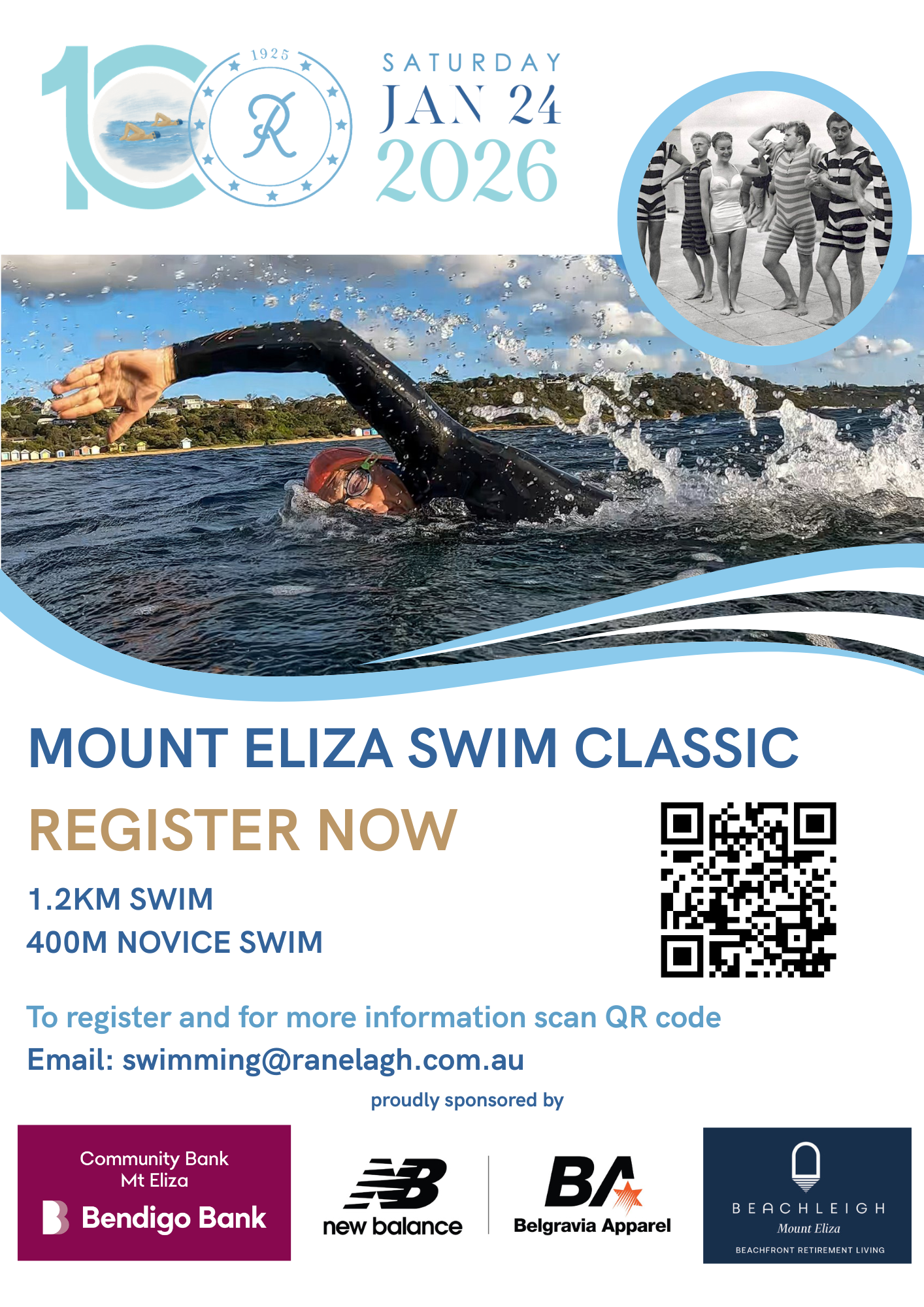 _Ranelagh Club Centenary Swim Poster (9)